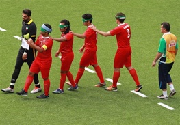 تیم فوتبال پنج نفره ایران با صعود به فینال سهمیه جام جهانی گرفت